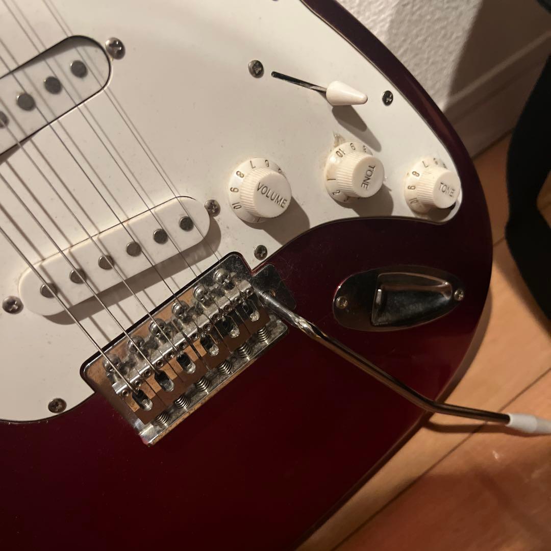 K.Garage ストラトキャスター 赤 エレキギター ジャンク扱い