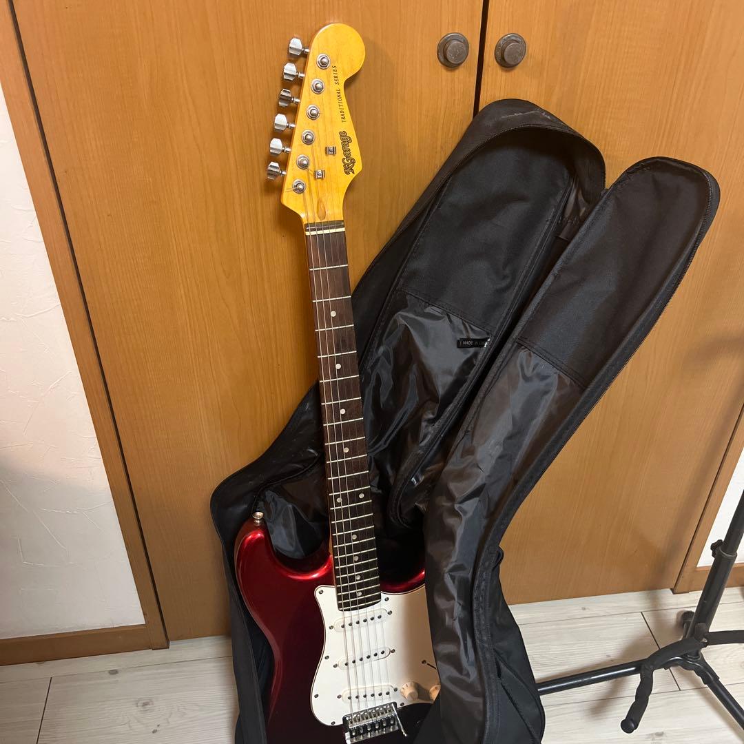 K.Garage ストラトキャスター 赤 エレキギター ジャンク扱い