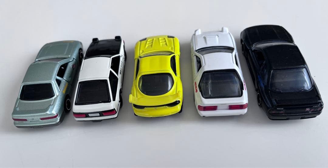 TOMICA トミカ 頭文字D 86 RX-7 ミニカー 5台 まとめ売り