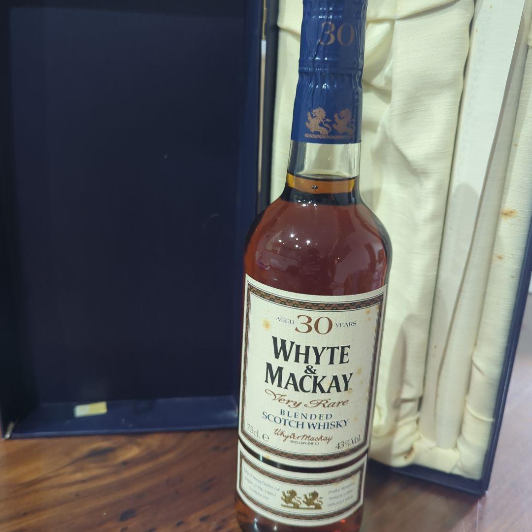 WHYTE & MACKAY 30年 ブレンデッドスコッチウイスキー　未開栓