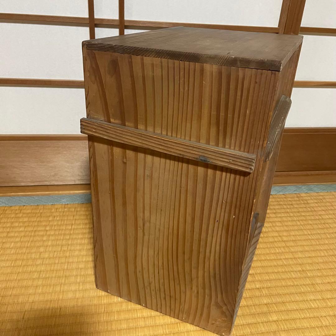 煙草盆　鳳凰　螺鈿　漆塗　タバコ盆　灰吹　昭和アンティーク　盆　青磁火入　竹灰吹