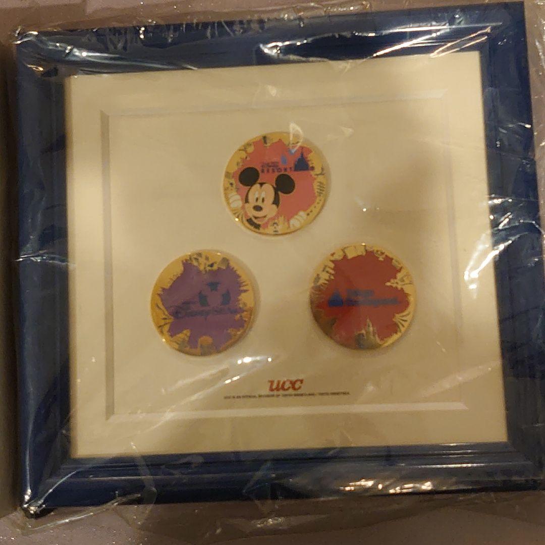 超レア　ディズニーランド　ディズニーシー　UCC 　ピンバッジ　非売品
