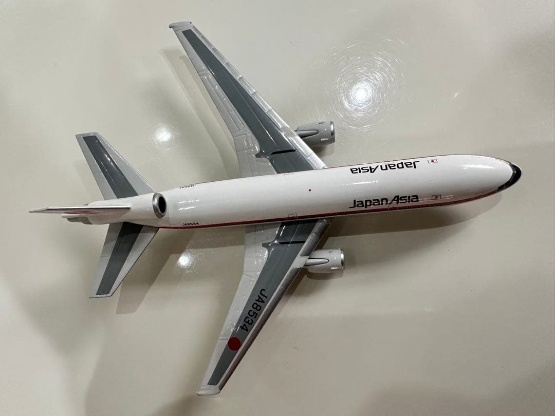 日本アジア航空DC-10-40 1/400スケールダイキャストモデル