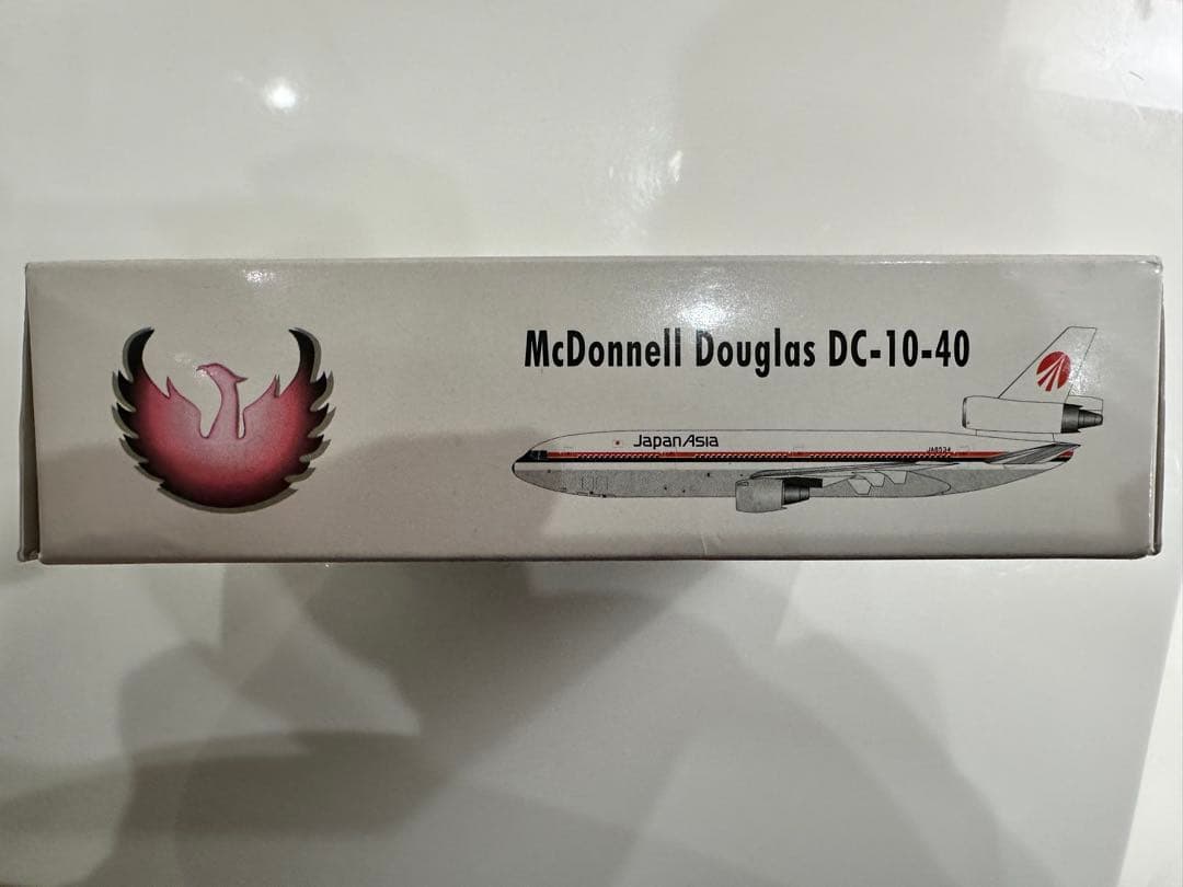 日本アジア航空DC-10-40 1/400スケールダイキャストモデル