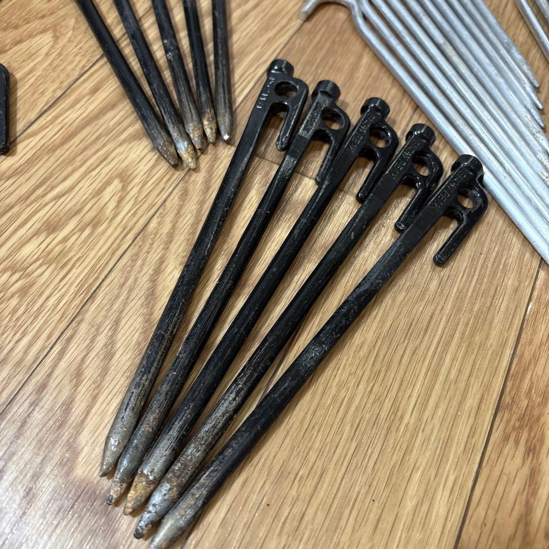 スノーピーク マルチコンテナ&ソリッドステーク30&20 ペグセット