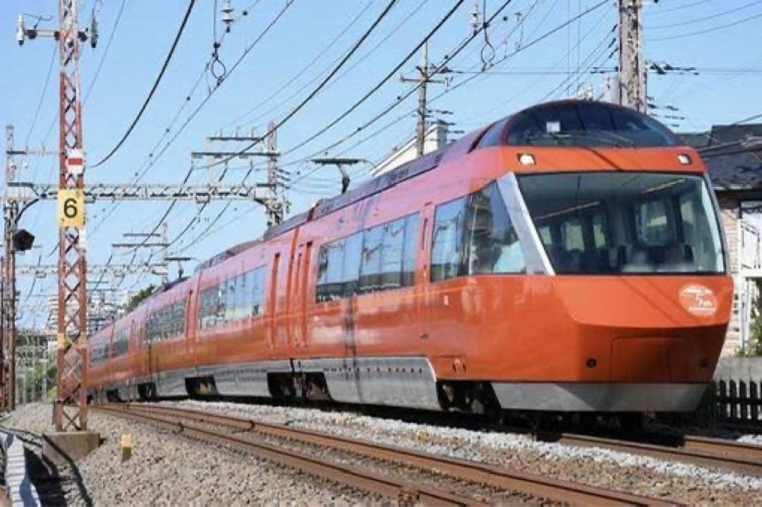 【最終値下げ】小田急電鉄 特急ロマンスカー GSE EXE 座席生地 鉄道部品