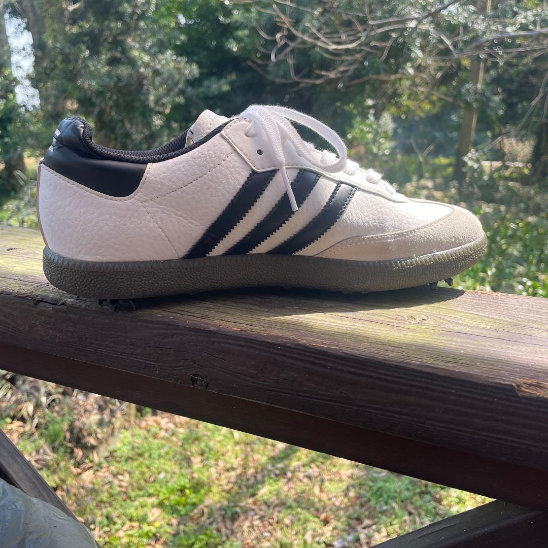 アディダスゴルフシューズ　サンバ25㎝