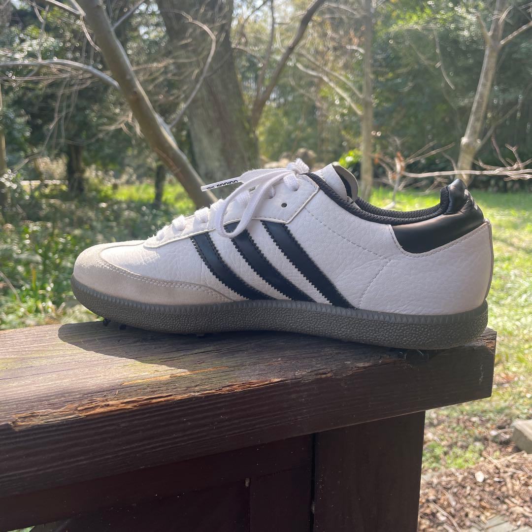 アディダスゴルフシューズ　サンバ25㎝