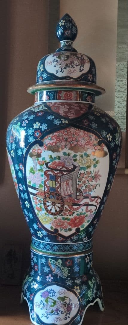 有田焼金龍窯沈香壷