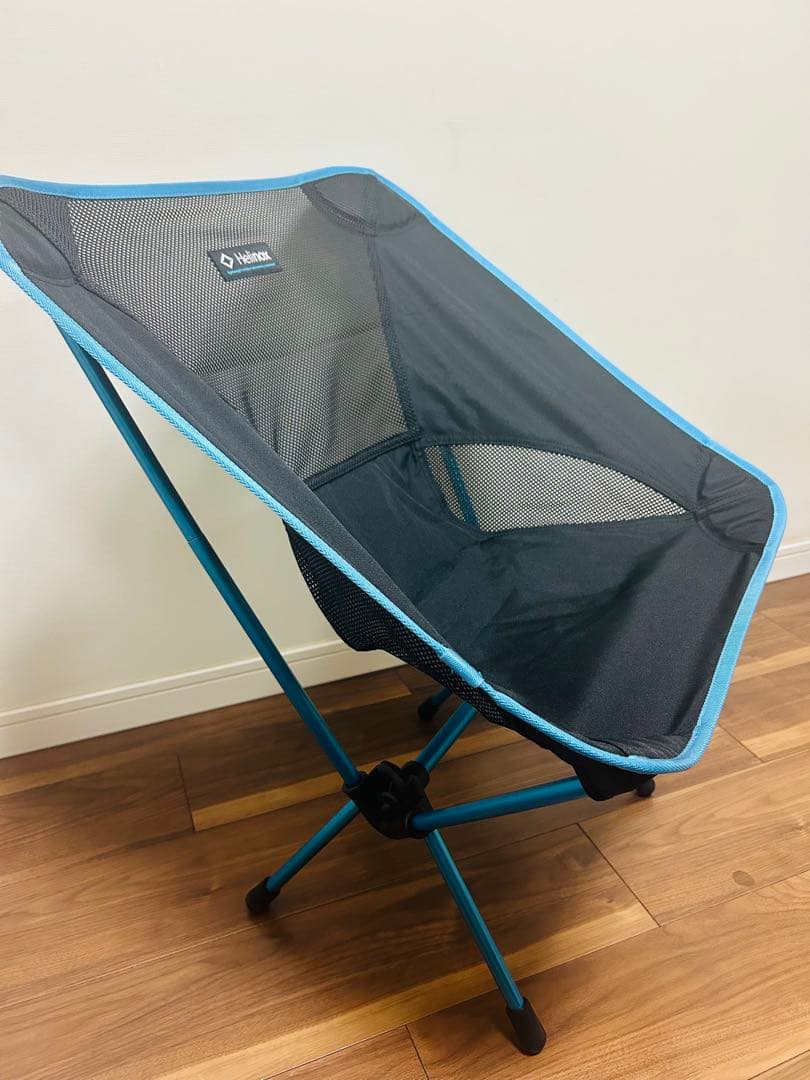 ☆Helinox☆ヘリノックス　チェアワン　アウトドアチェア　ブラック／ブルー