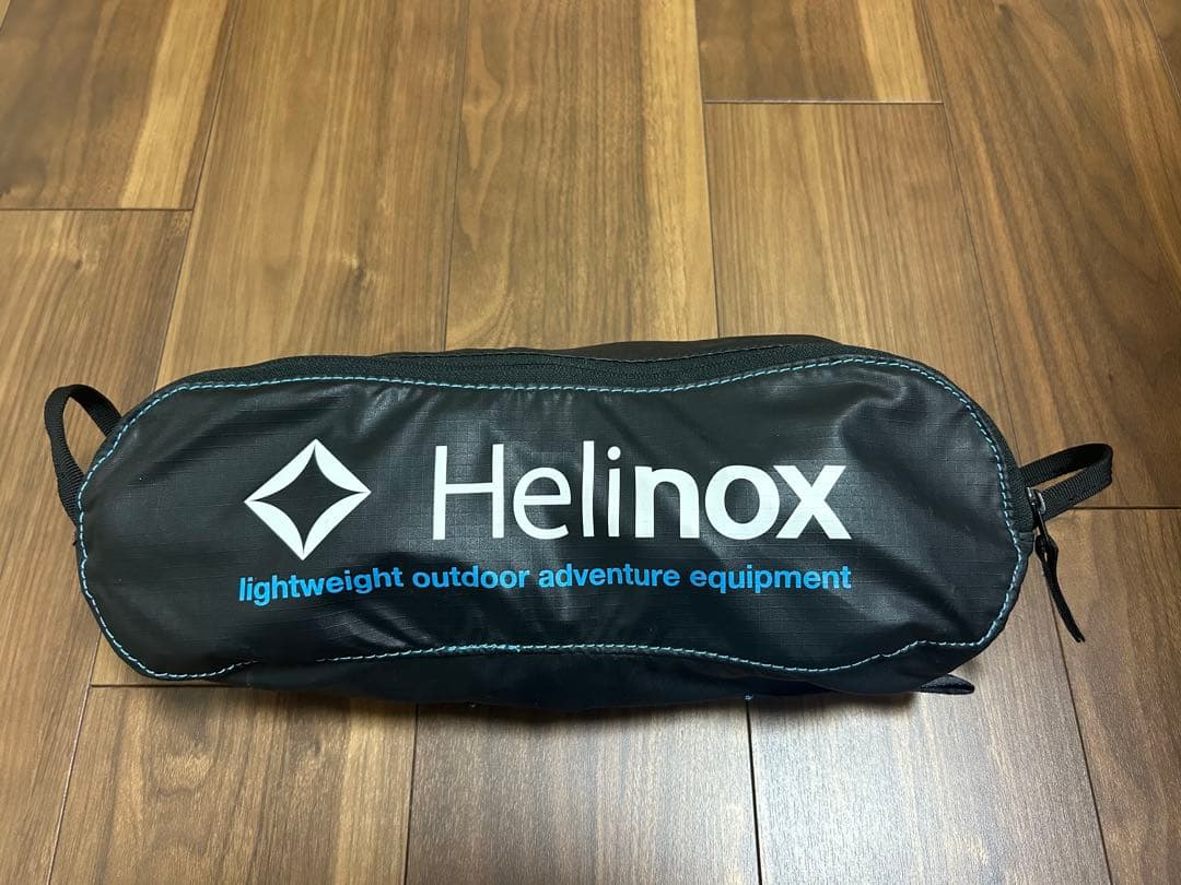 ☆Helinox☆ヘリノックス　チェアワン　アウトドアチェア　ブラック／ブルー