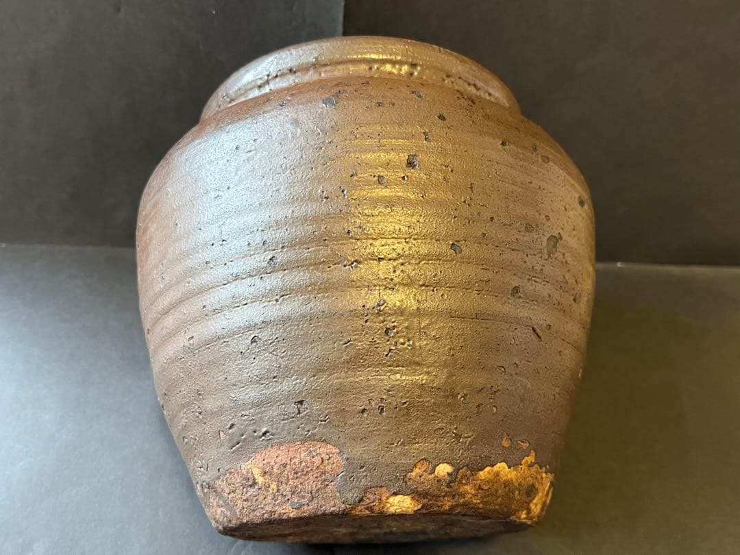 骨董品　古丹波　水指