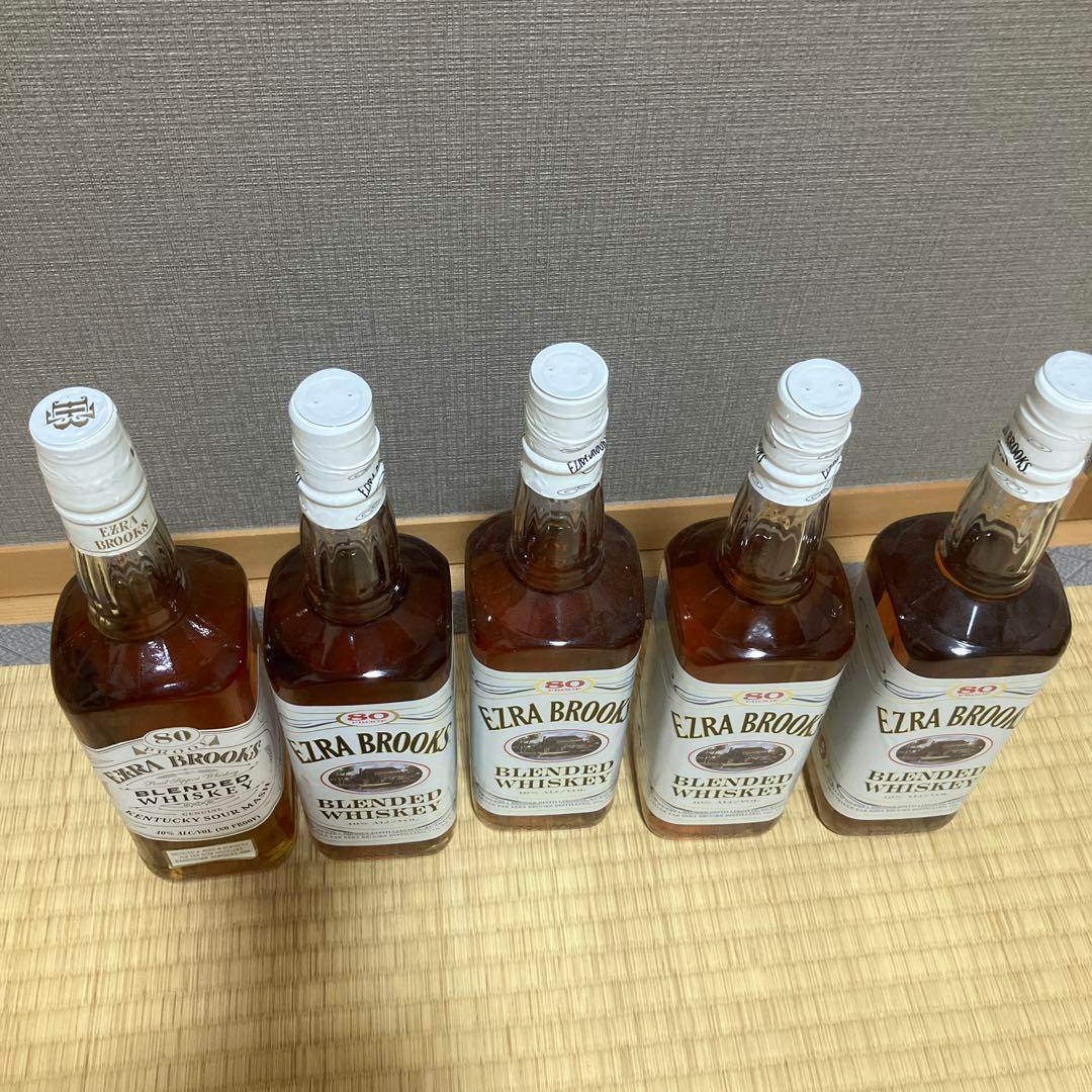 エズラブルックス　ブレンデッドウイスキー 700ml 40% 5本