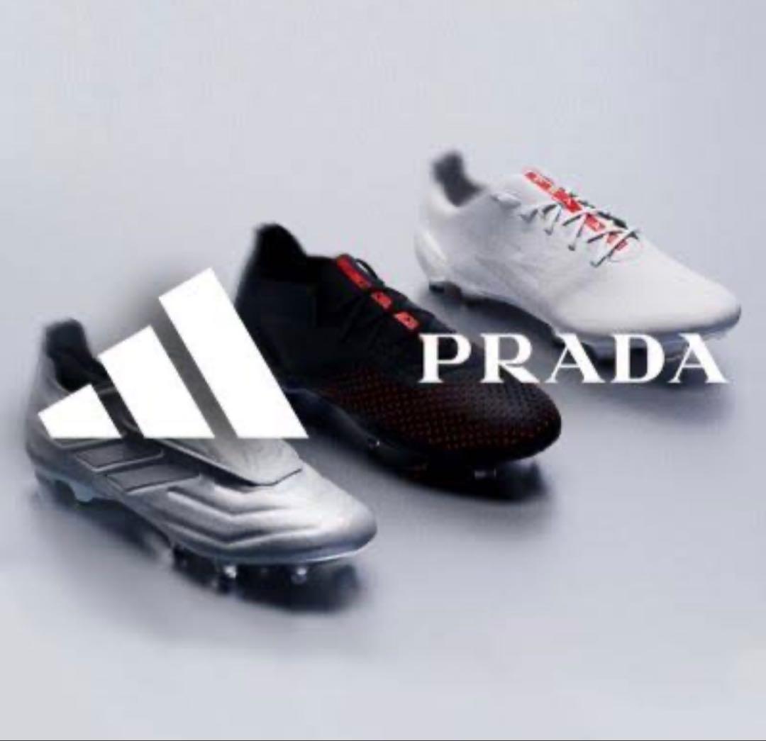 【新品】PRADA × adidas コパビジュア サッカースパイク シルバー