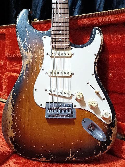 ★Custom HardRelic Sunburst Stratocaster★