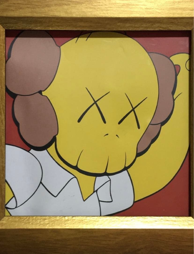 絵画/近代ポップアート/巨匠/KAWS (カウズ) /インテリアアート/額装品