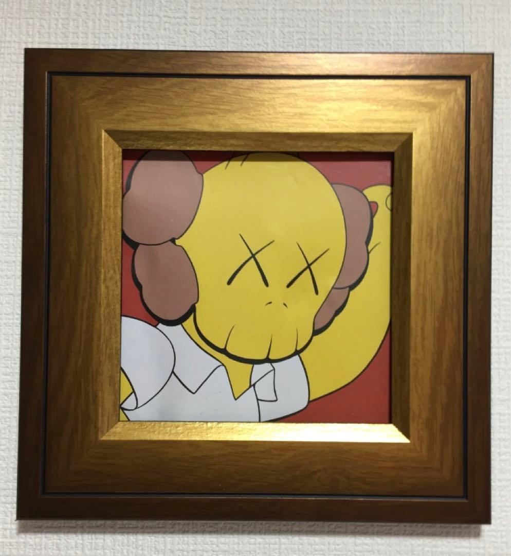 絵画/近代ポップアート/巨匠/KAWS (カウズ) /インテリアアート/額装品