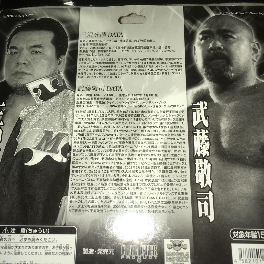 武藤敬司20周年記念2004.10.31両国大会　三沢・武藤2体パック