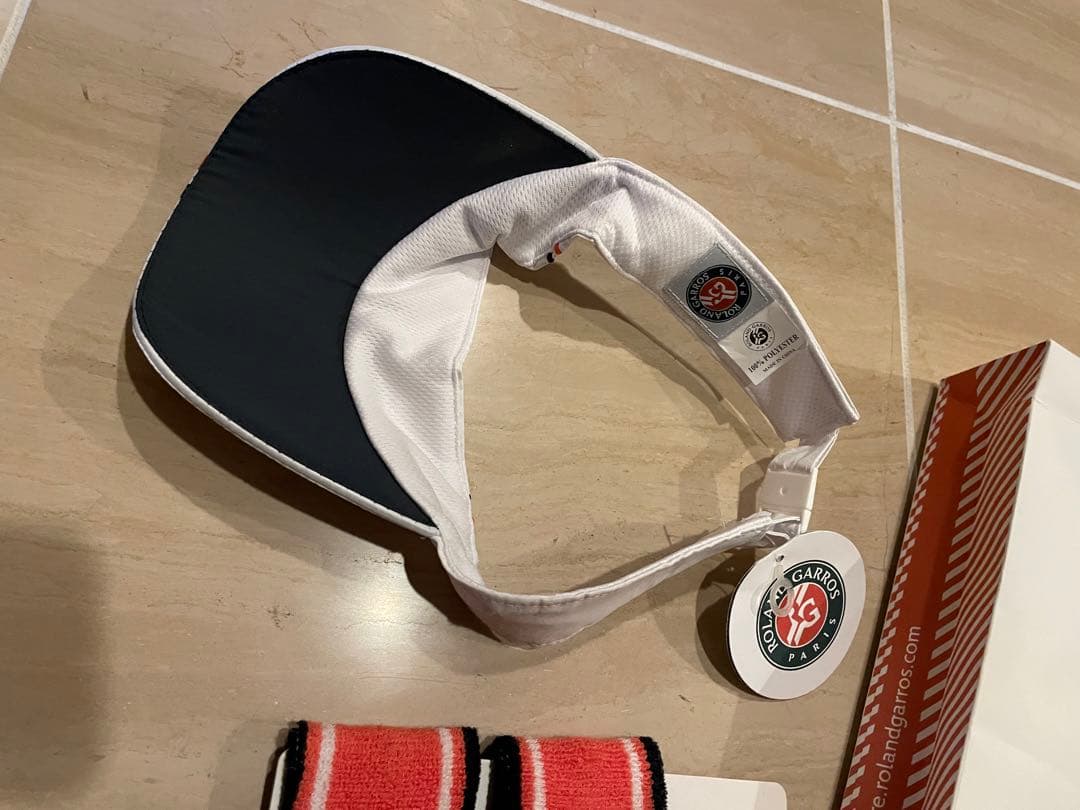 ローランギャロスROLAND GARROSサンバイザーセット全仏オープン