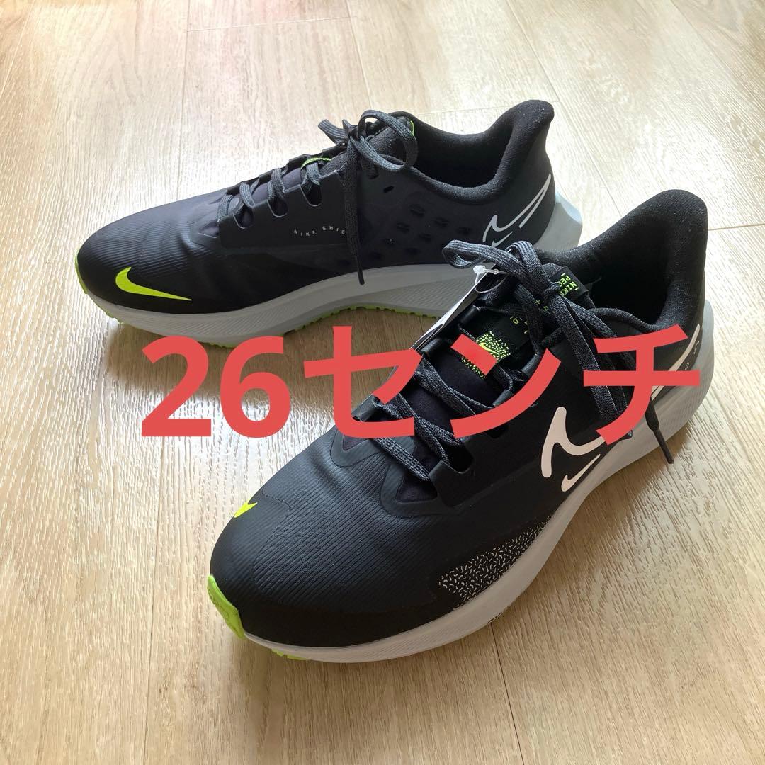 Nike ランニングシューズ ブラック/グリーン