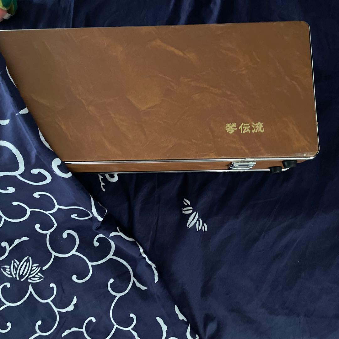 大正琴 月光 電子琴 エレキ ハードケース 付 琴伝流 ソプラノ エレキ大正琴