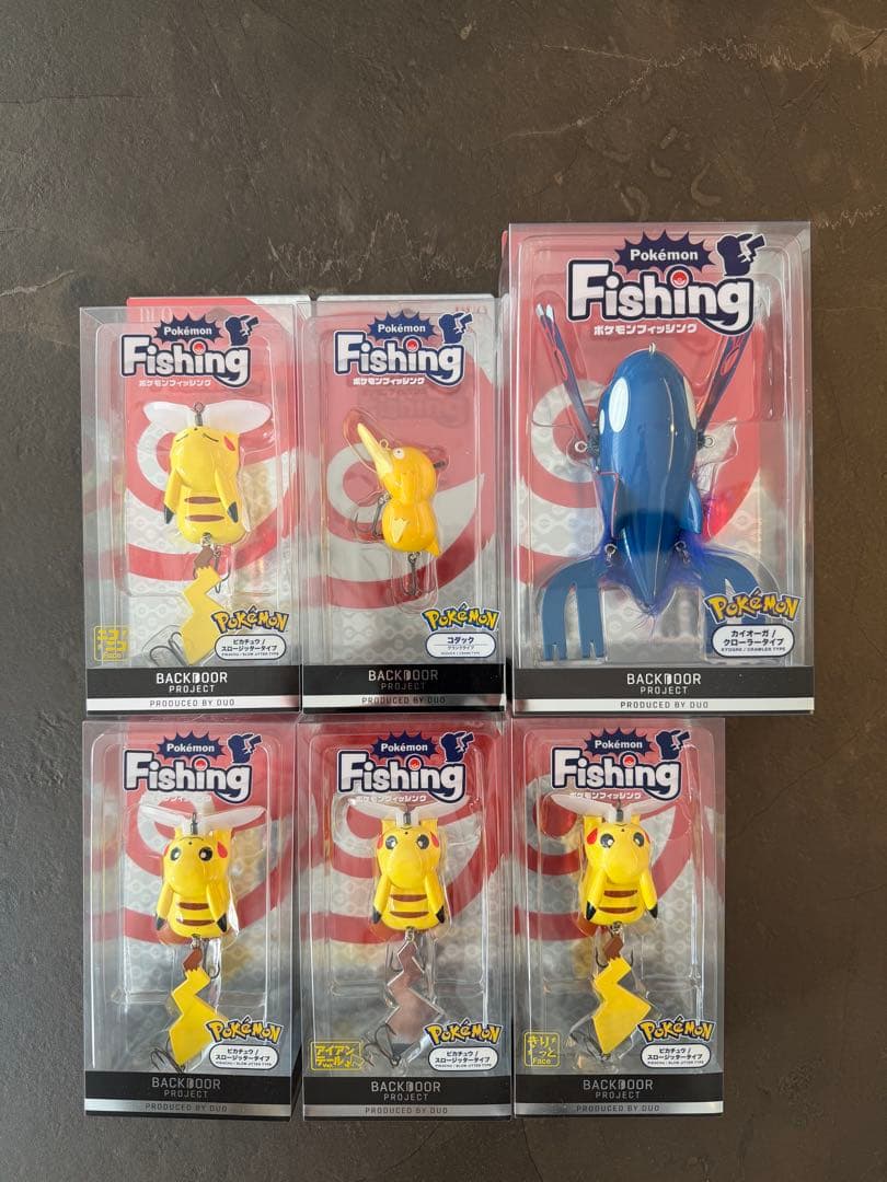 DUO ポケモンフィッシング 全6種類 アイアンテール ルアー コンプリート