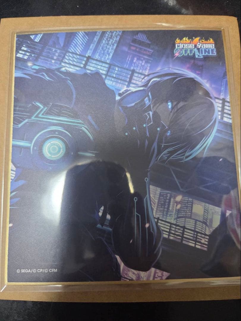 プロセカ　冬弥　色紙　25a　ゲーム　青柳冬弥　ミニ色紙