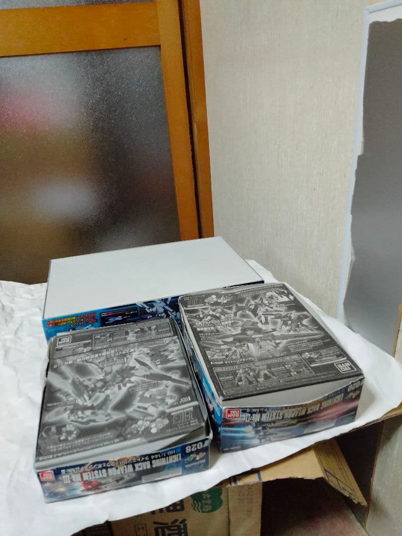 値下げ不可未組立HGライトニングガンダムHGライトニングバックウェポンシステム他