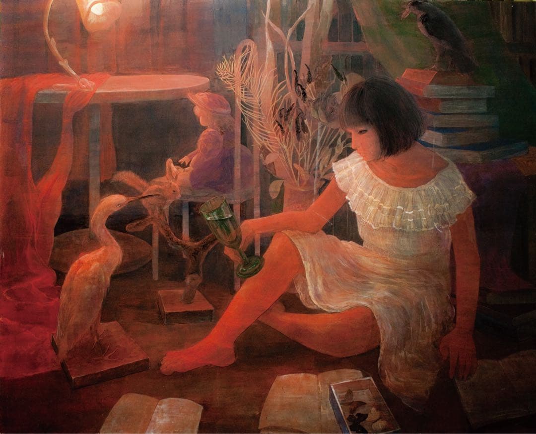 真作　夭折の画家　加藤由衣　[晩餐会]