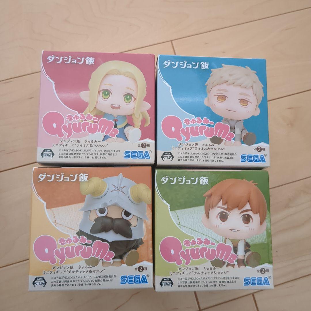 ダンジョン飯 きゅるみー ミニフィギュア 4種セット