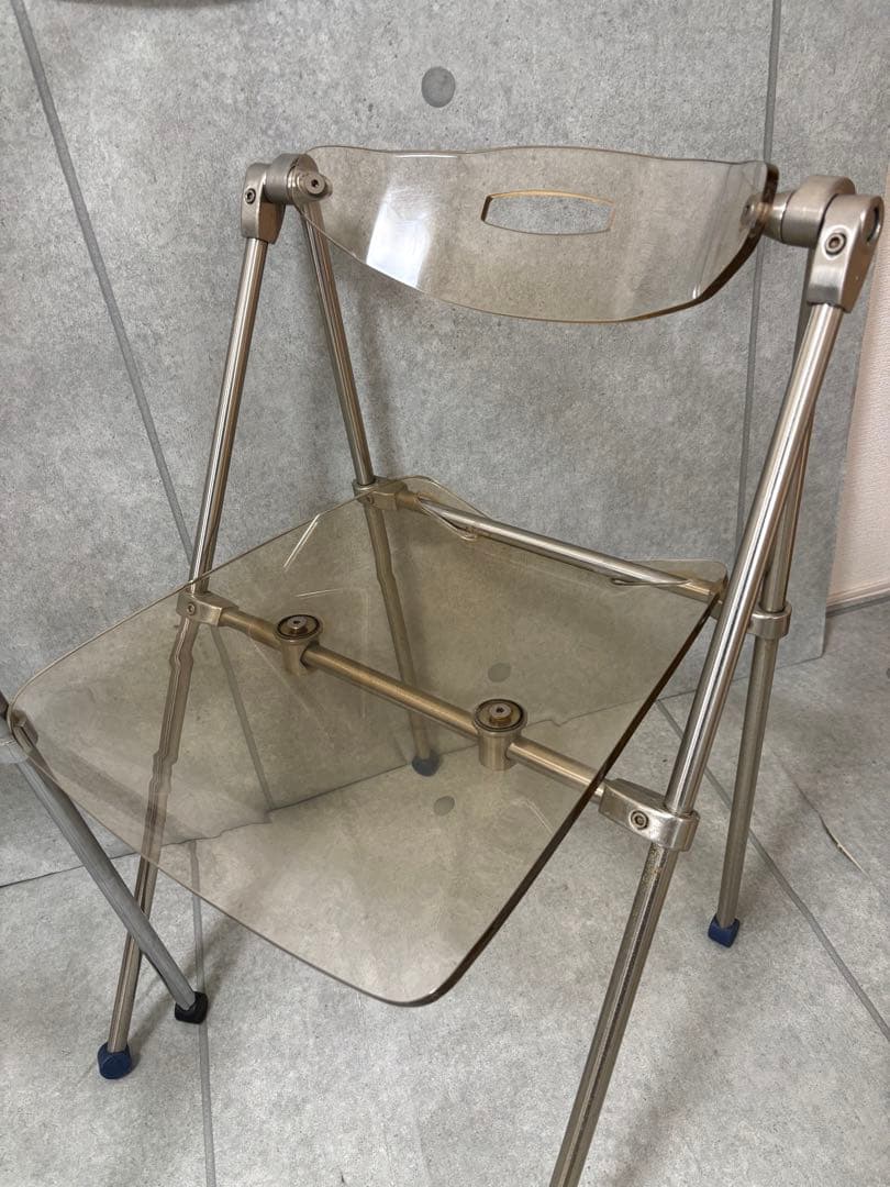 P*Y様 クリア　フォールディングチェア　2脚セット