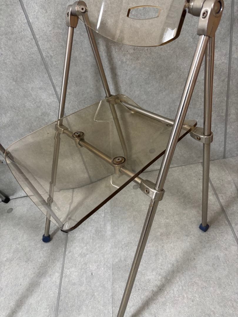 P*Y様 クリア　フォールディングチェア　2脚セット