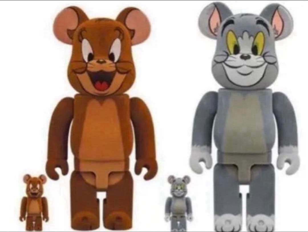 トムとジェリー　ベアブリック　新品　medicom toy