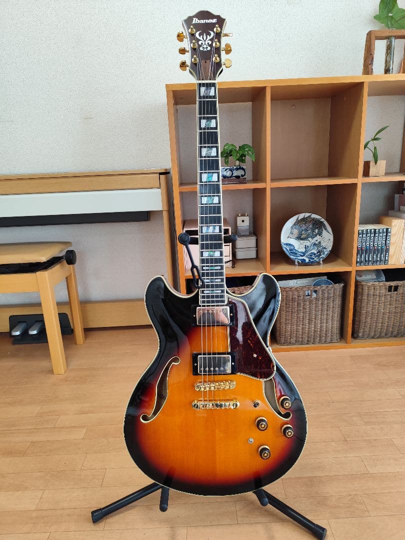 Ibanez AS113BS セミアコ　美品　値段は下げていきます