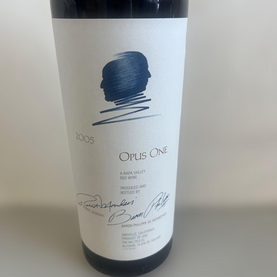 オーパス・ワン2005年 未開封　Opus One