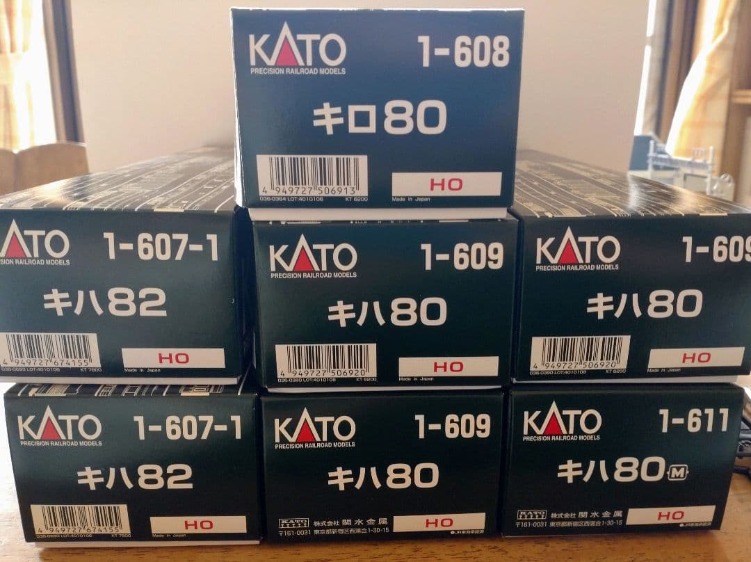 KATO HOゲージ　キハ82系