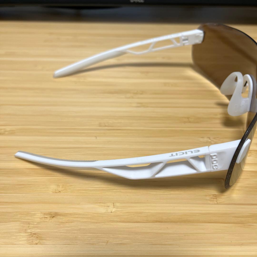 ウェア POC Elicit white/silver