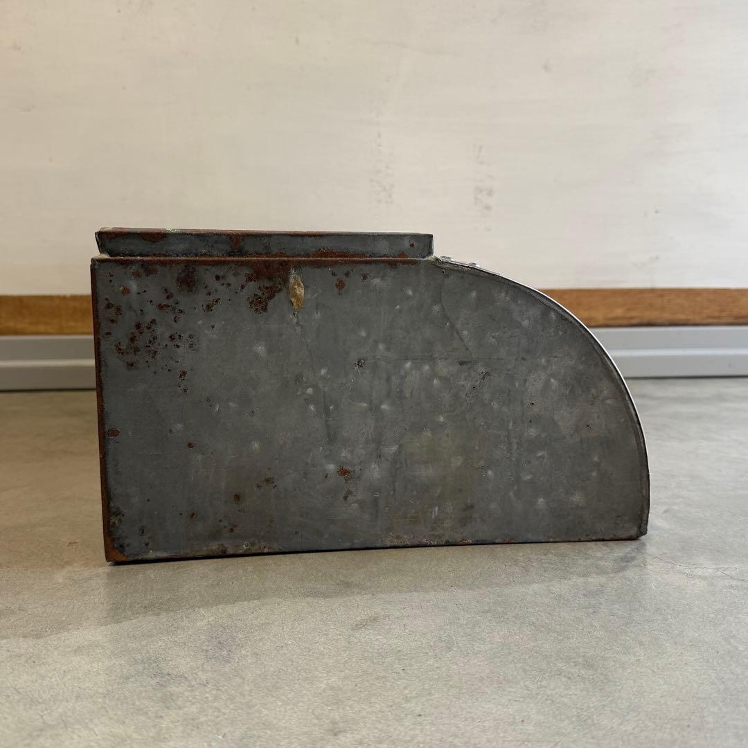 昭和レトロ 駄菓子屋 ショーケース アンティーク ガラス ブリキ (仕切と蓋無)