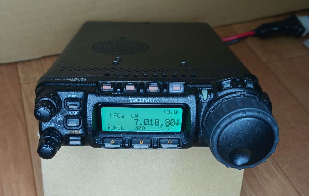 ヤエス FT-857DM 新スプリアス (オマケ付き)