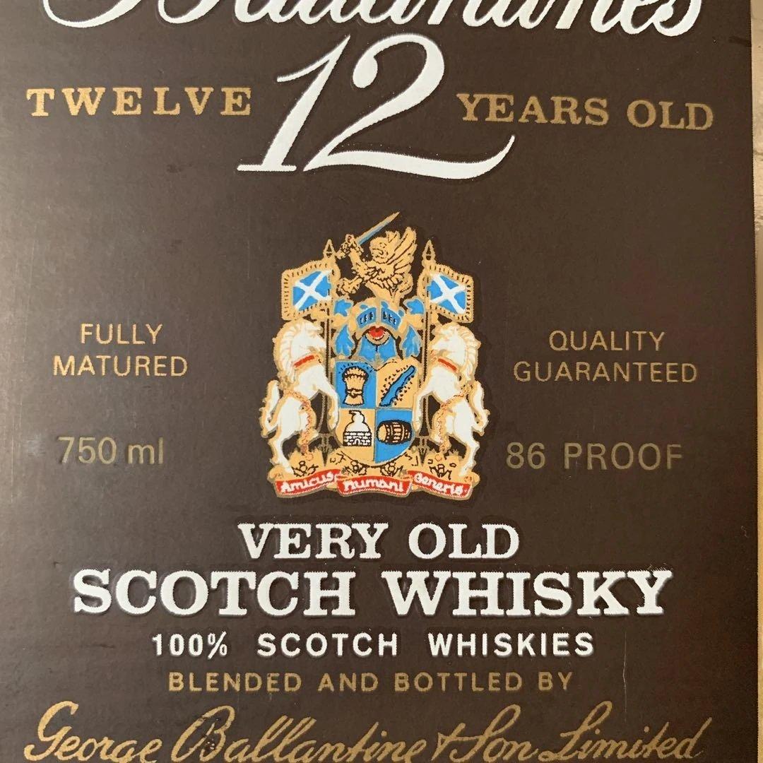Ballantine's 12年 スコッチウイスキー 750ml