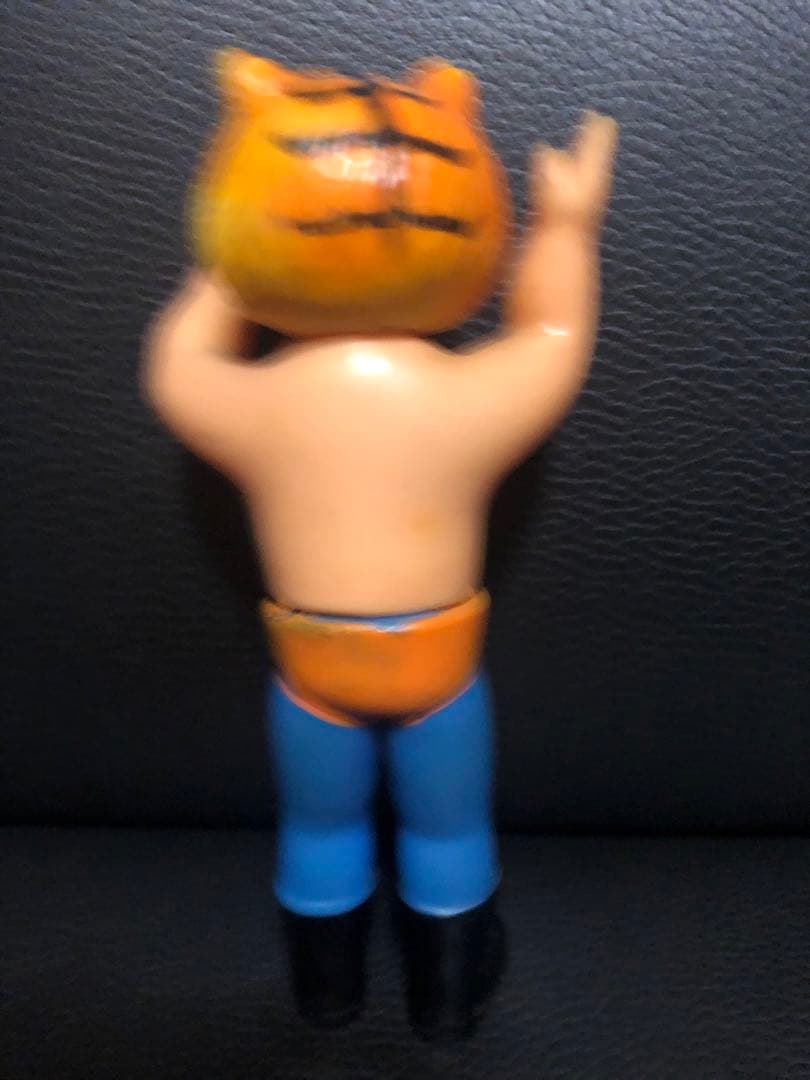 タイガーマスク ソフビ 当時物　中嶋製作所　ミニソフビ