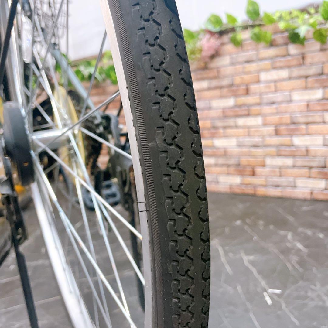 【44】一般車 ママチャリ GALLON カーキー 27インチ