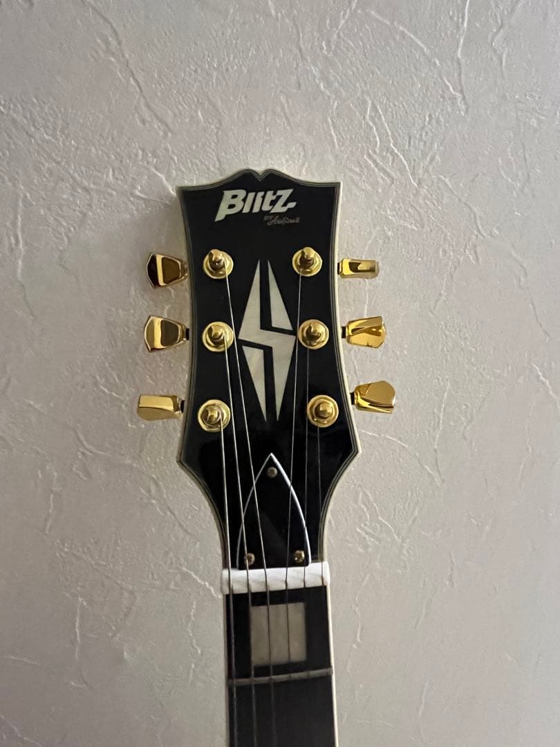 BLITZbyARIA ブリッツ エレキギター BLP-CST WH ケース付属