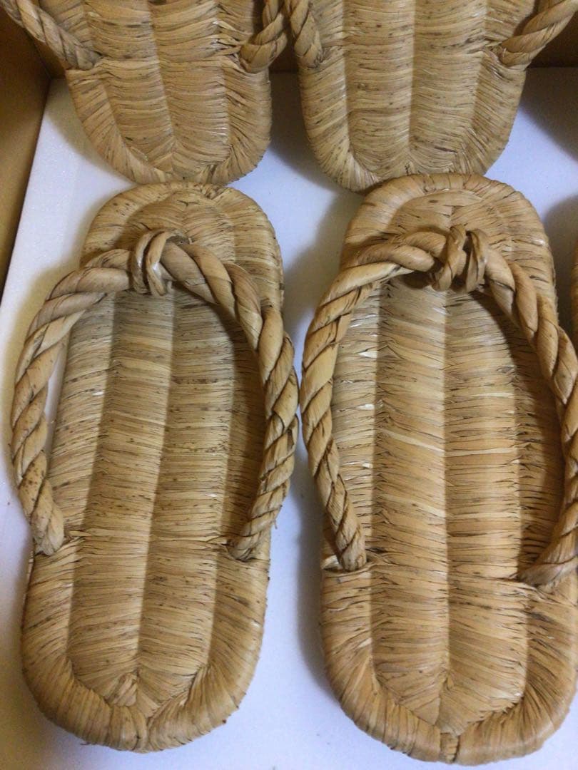 茶道具 霜地草履４足セット