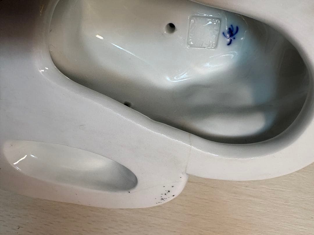 PEACE 香蘭社 青い鳥 置物 ペア 有田焼