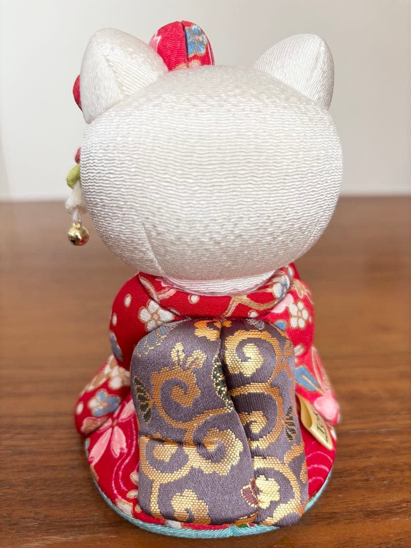 【新品】招き猫　キティー　キティーちゃん　舞妓　コラボ人形　柿沼東光