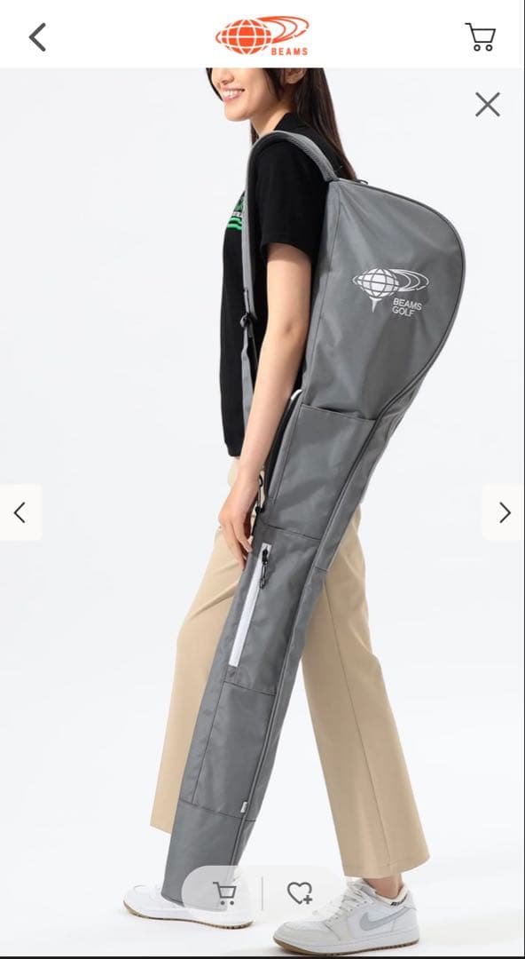 BEAMS GOLF クラブケース