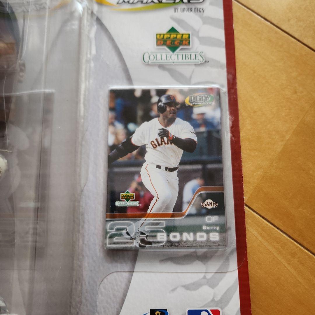 MLB Edition バリーボンズ イチロー ボブルヘッドセット　カード付