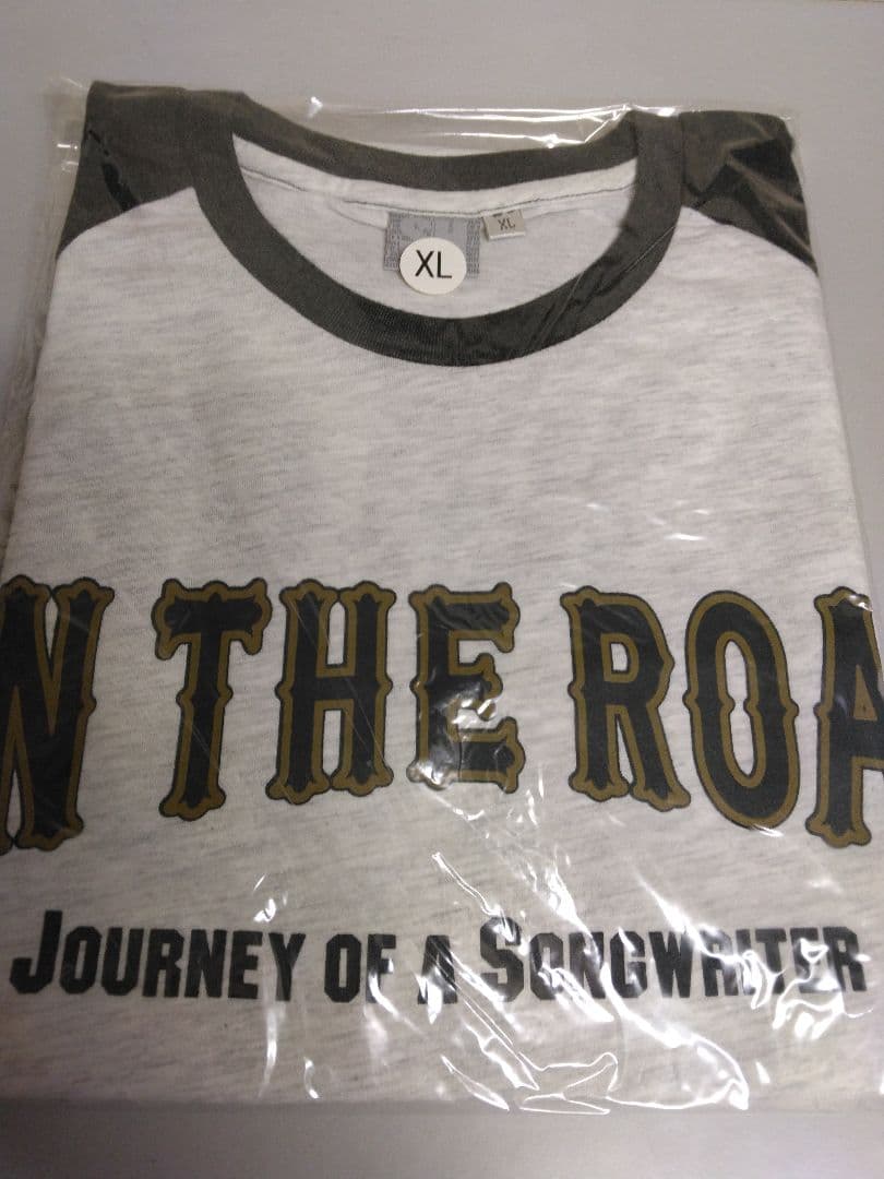 浜田省吾　新品未開封品ラグランTシャツ　XLサイズON THE ROAD2015