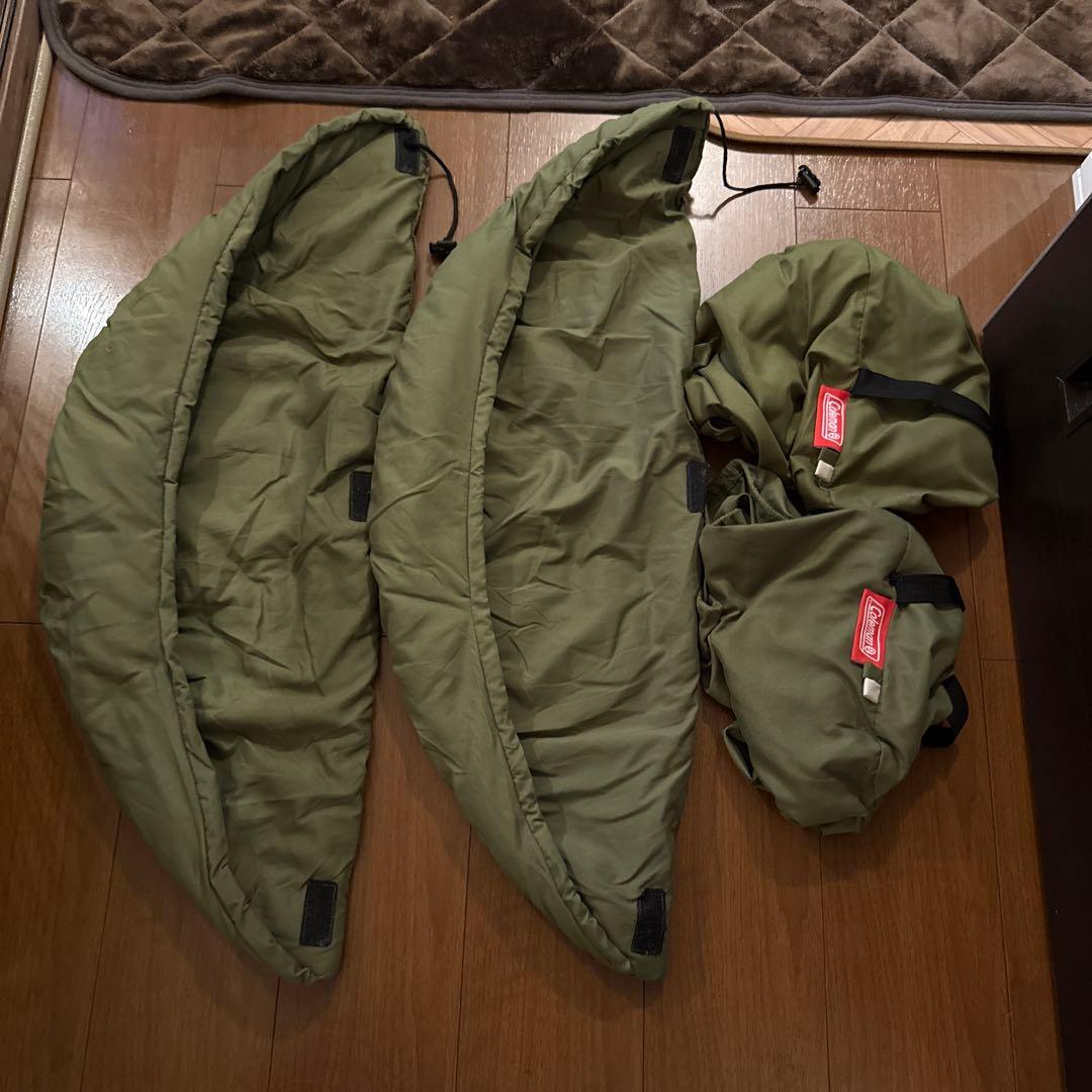 Coleman シュラフ封筒型シュラフ パーカー C3 2個セット
